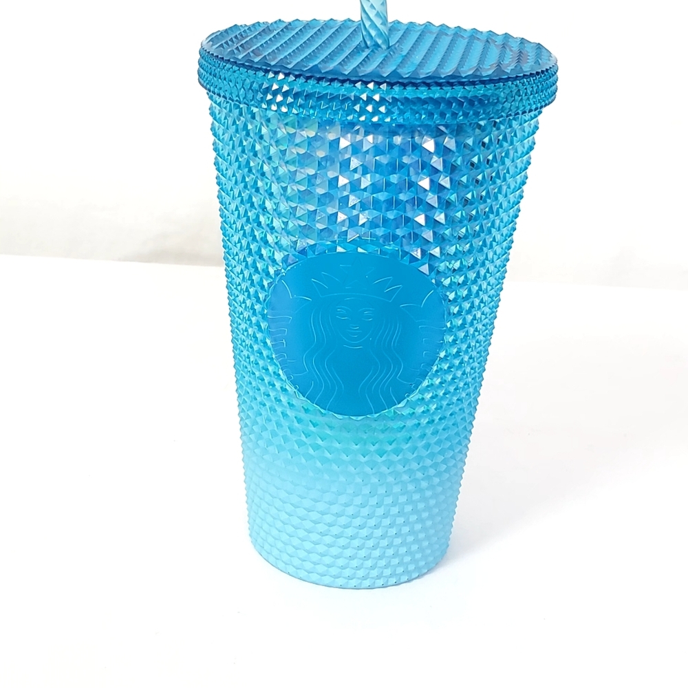 Starbucks Tumbler, Turquoise Shine, 16oz, NEW